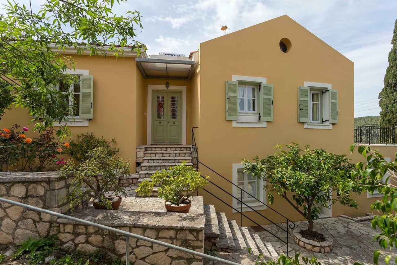 Yellow House Ithaca Vathí Kültér fotó
